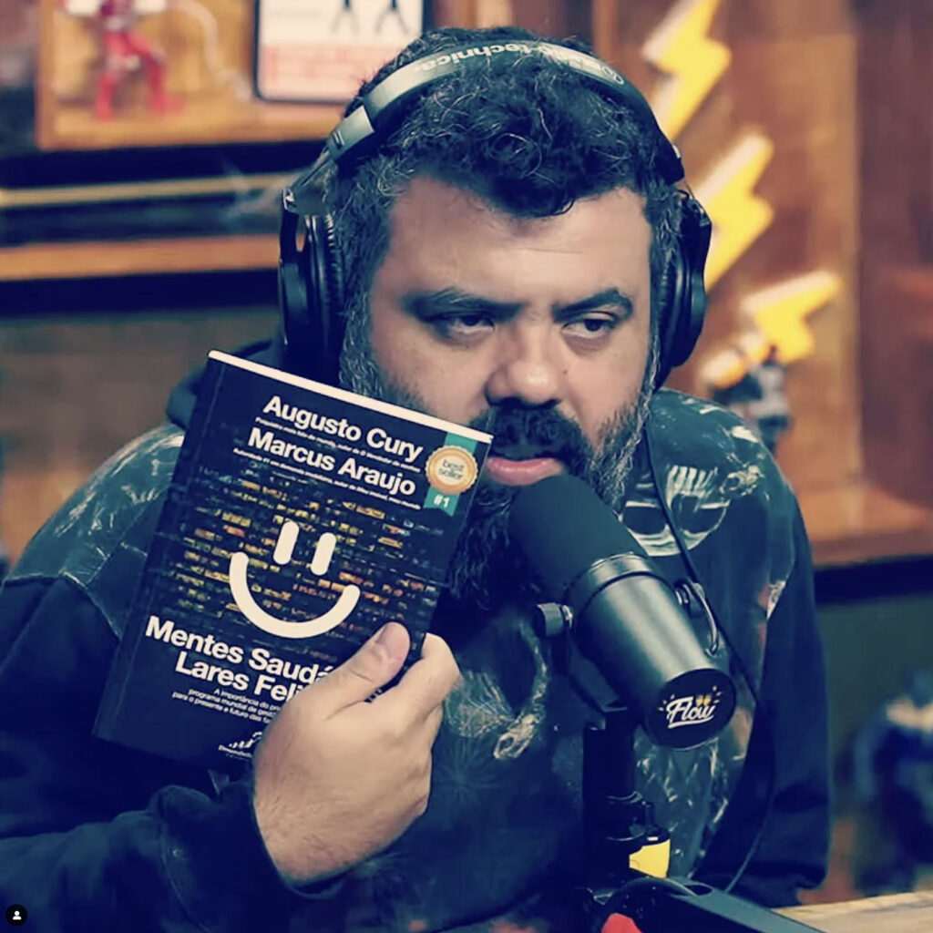 Capa criada para o livro do Dr Augusto Cury Mentes Saudáveis, Lares Brilhantes.